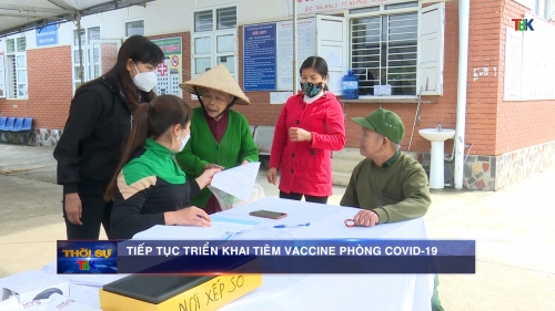 Tiếp tục triển khai tiêm vaccine phòng Covid-19