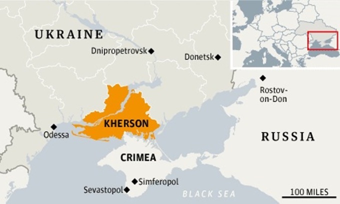 Ukraine tuyên bố chọc thủng tuyến phòng thủ đầu tiên của Nga ở Kherson - 2